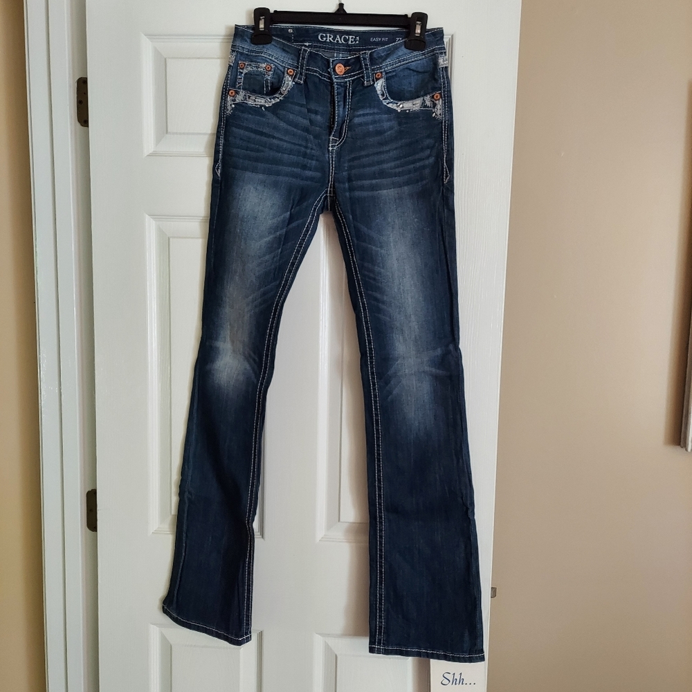 Grace jeans easy fit sz 27